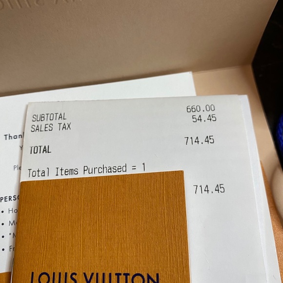 COPY - Brand New Authentic Louis Vuitton Hoop Earrings - Picture 5 of 5